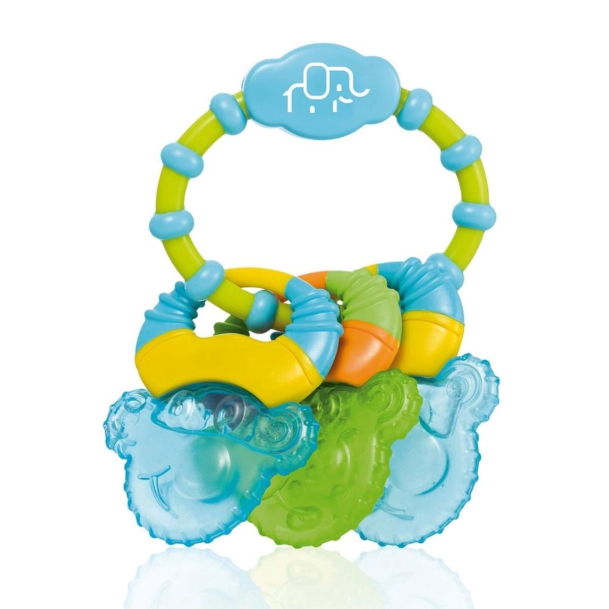 Mordedor com Gel Multikids Cool Rings BB150 Azul