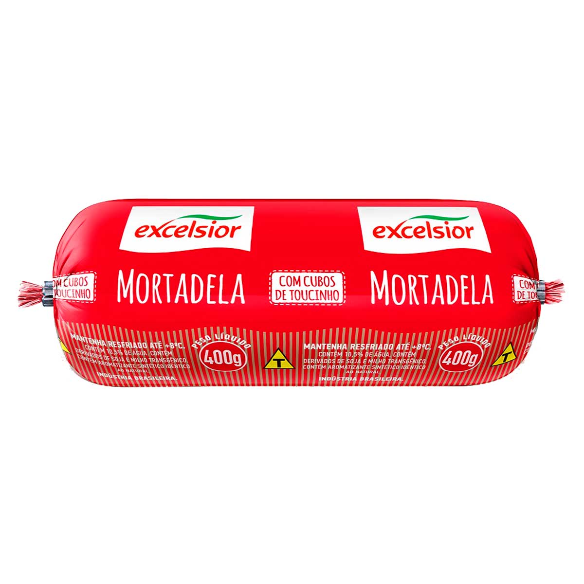 Mortadela com Cubos de Toucinho Excelsior 400g