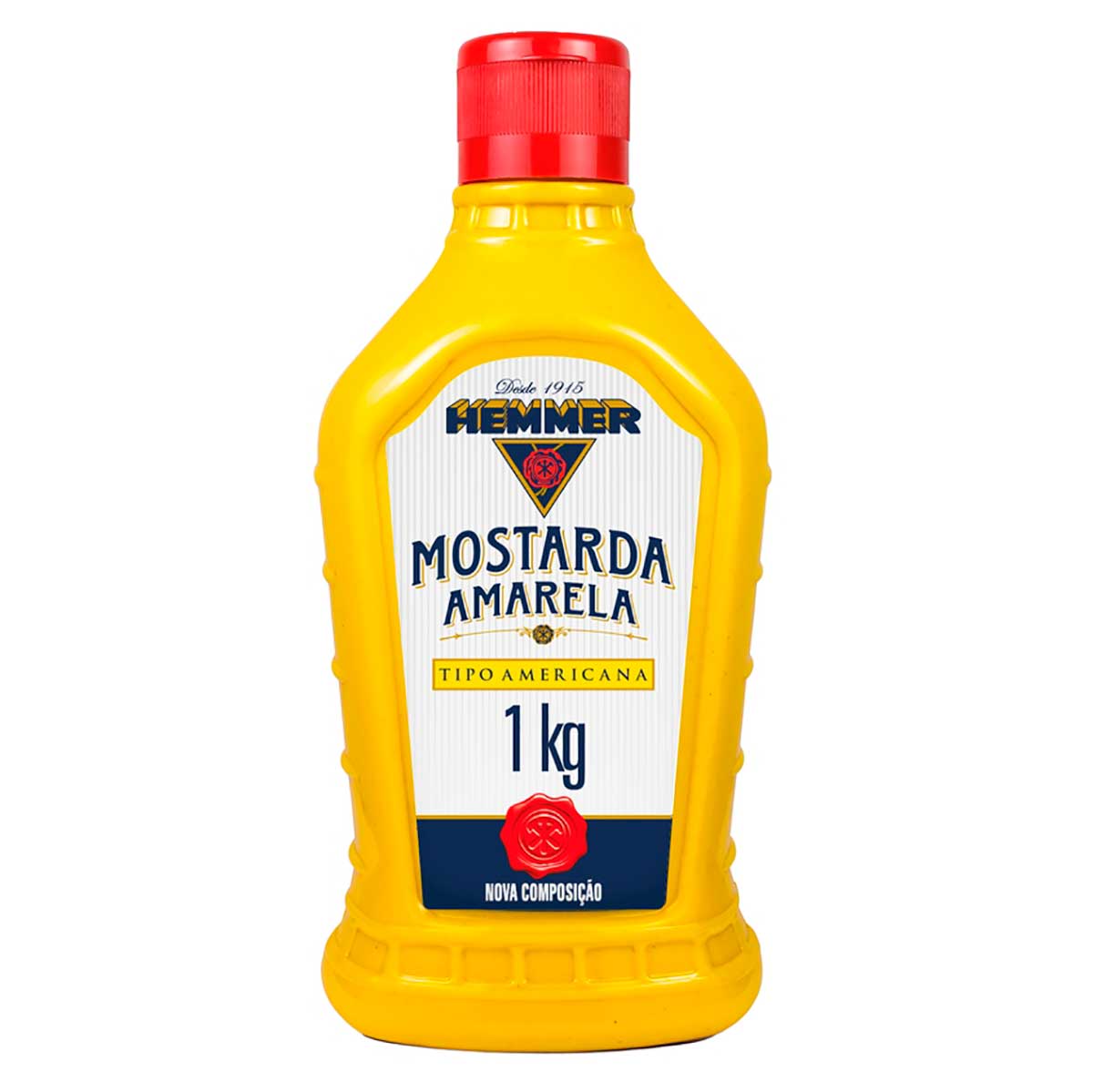 Mostarda Amarela Tipo Americana Hemmer 1kg