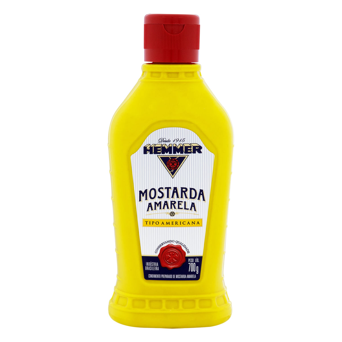 Mostarda Amarela Americana Hemmer 700g