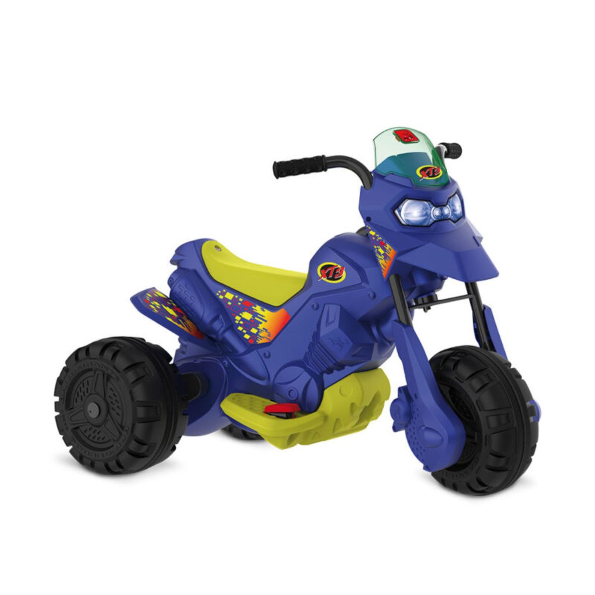 Moto Elétrica Infantil XT3 6 V Azul Bandeirante