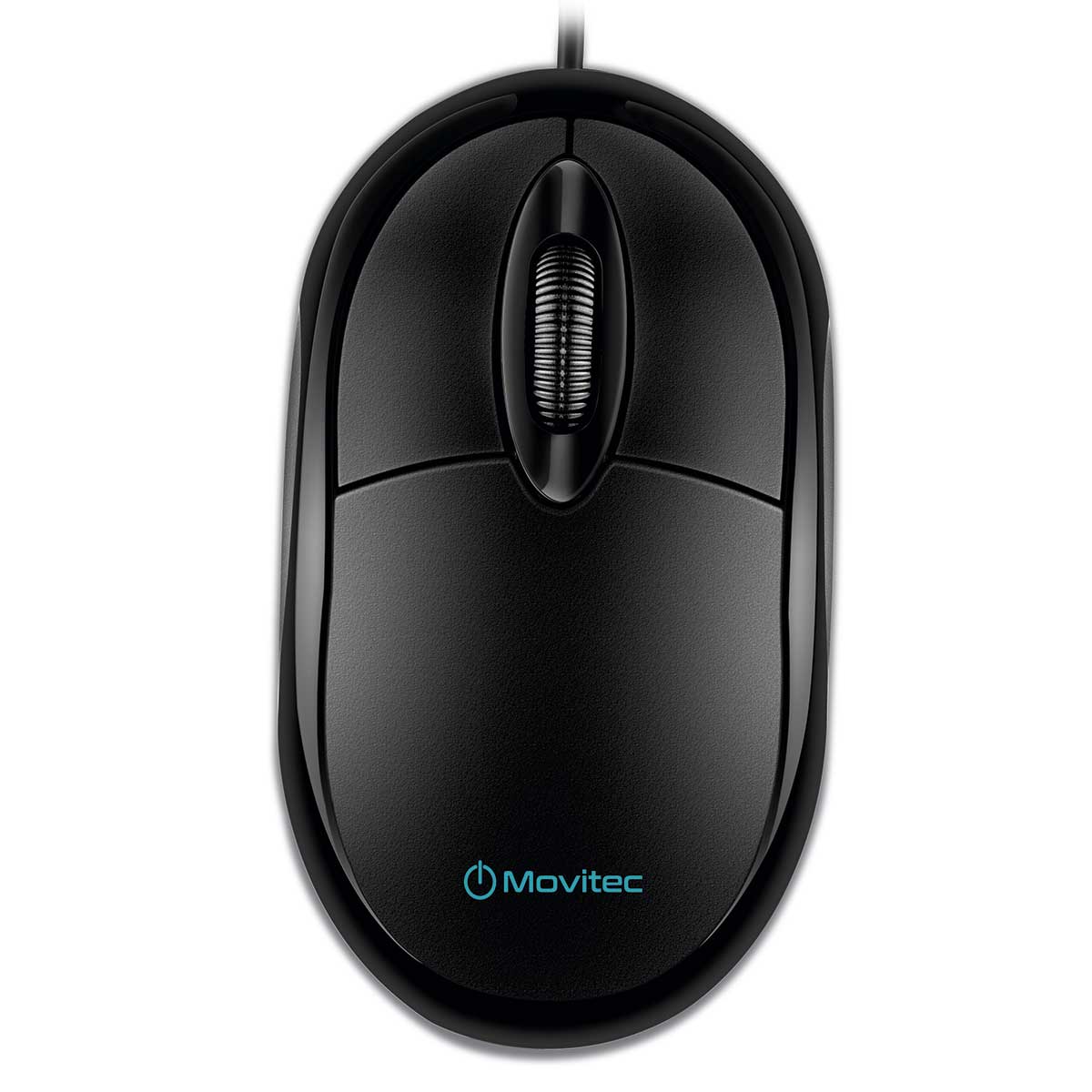 Mouse Com Fio Movitec Plug and Play OMFC-01 Preto