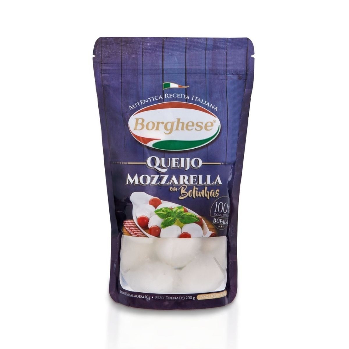 Queijo Mozzarella Búfula Cerejinha Aprox. 200 G