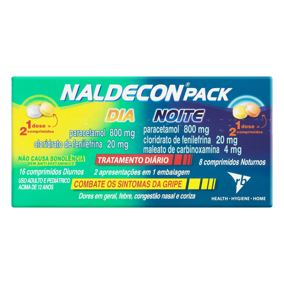 Naldecon Pack Dia e Noite 24 comprimidos