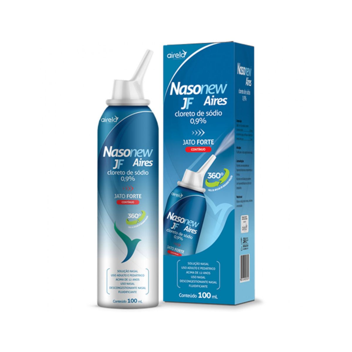 Nasonew aires jato forte com 100 ml