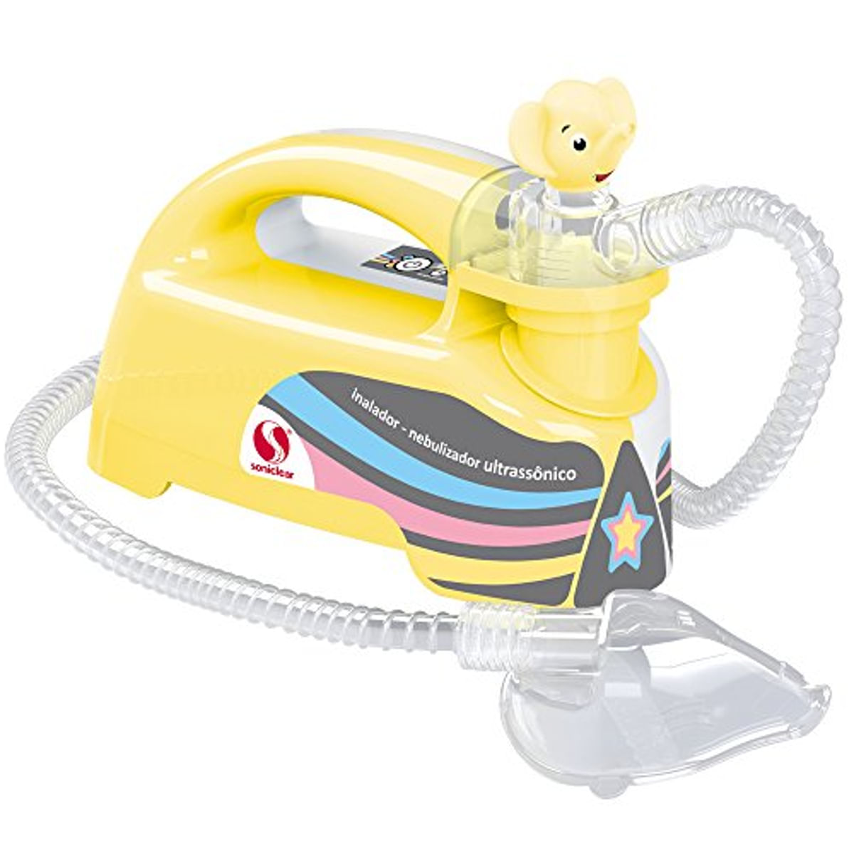 Nebulizador Star Premium Amarelo Pulmosonic