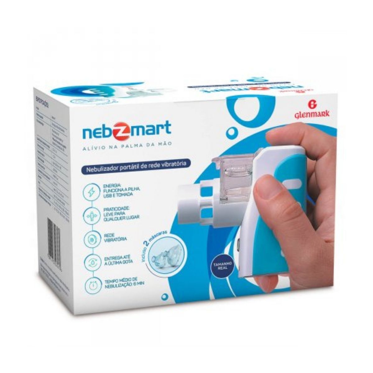 Nebulizador Portátil Nebzmart 1 unidade