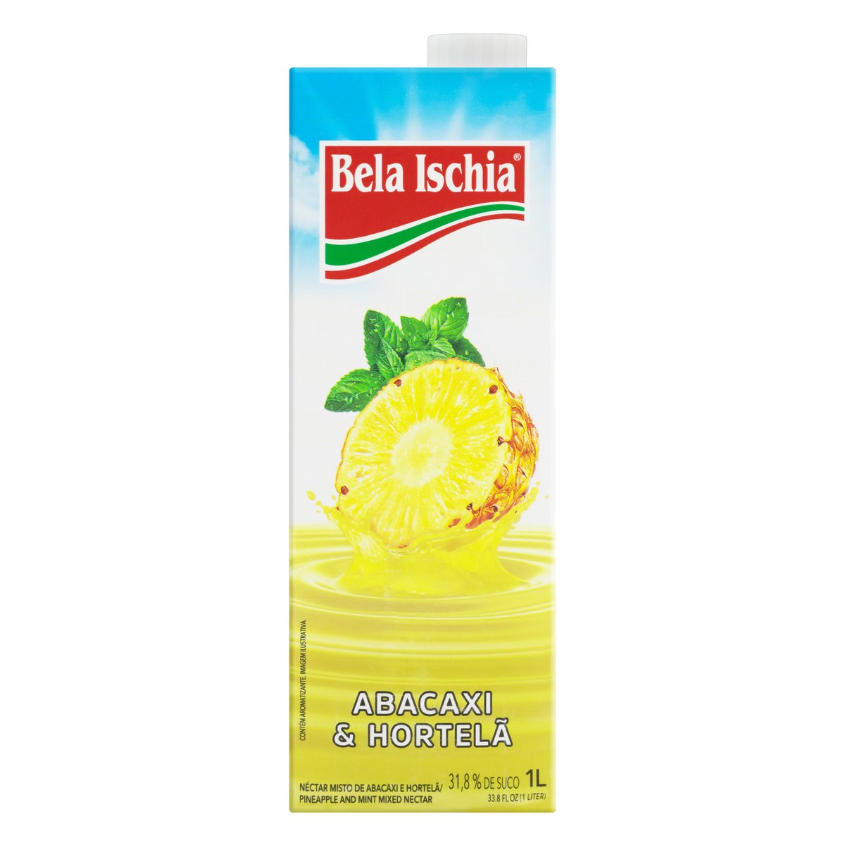 Néctar Abacaxi e Hortelã Bela Ischia 1 L