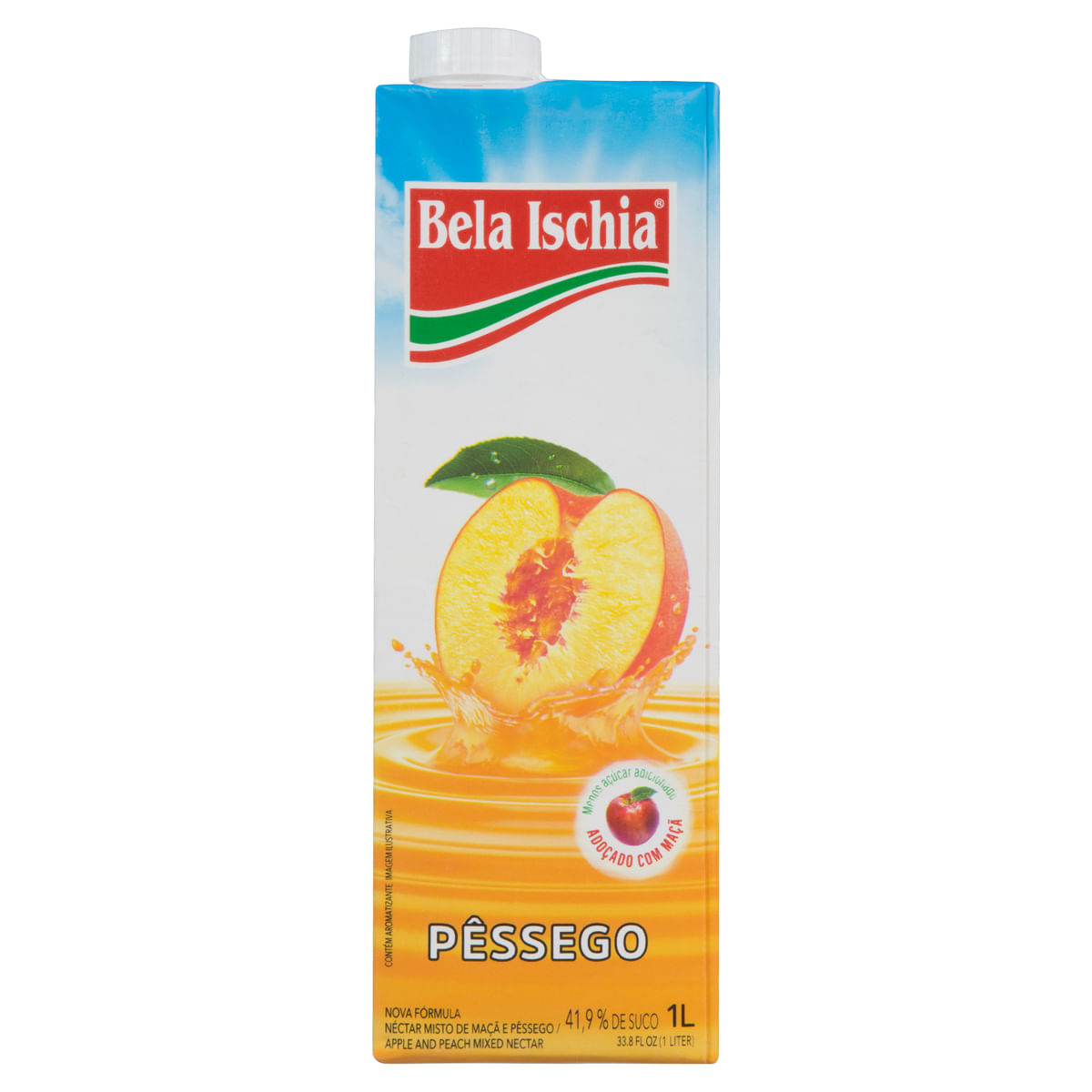 Néctar de Pêssego Bela Ischia 1 L