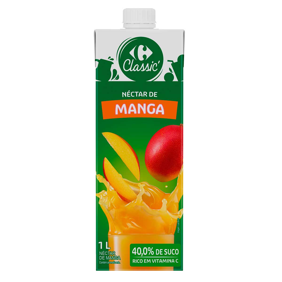 Néctar Sabor Manga Carrefour Classic 1L