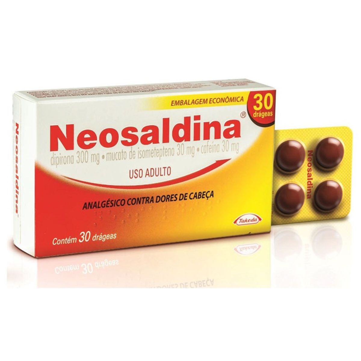 Neosaldina com 30 Drágenas