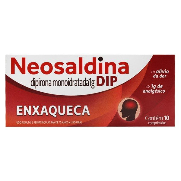 Neosaldina DIP 1 g 10 Comprimidos