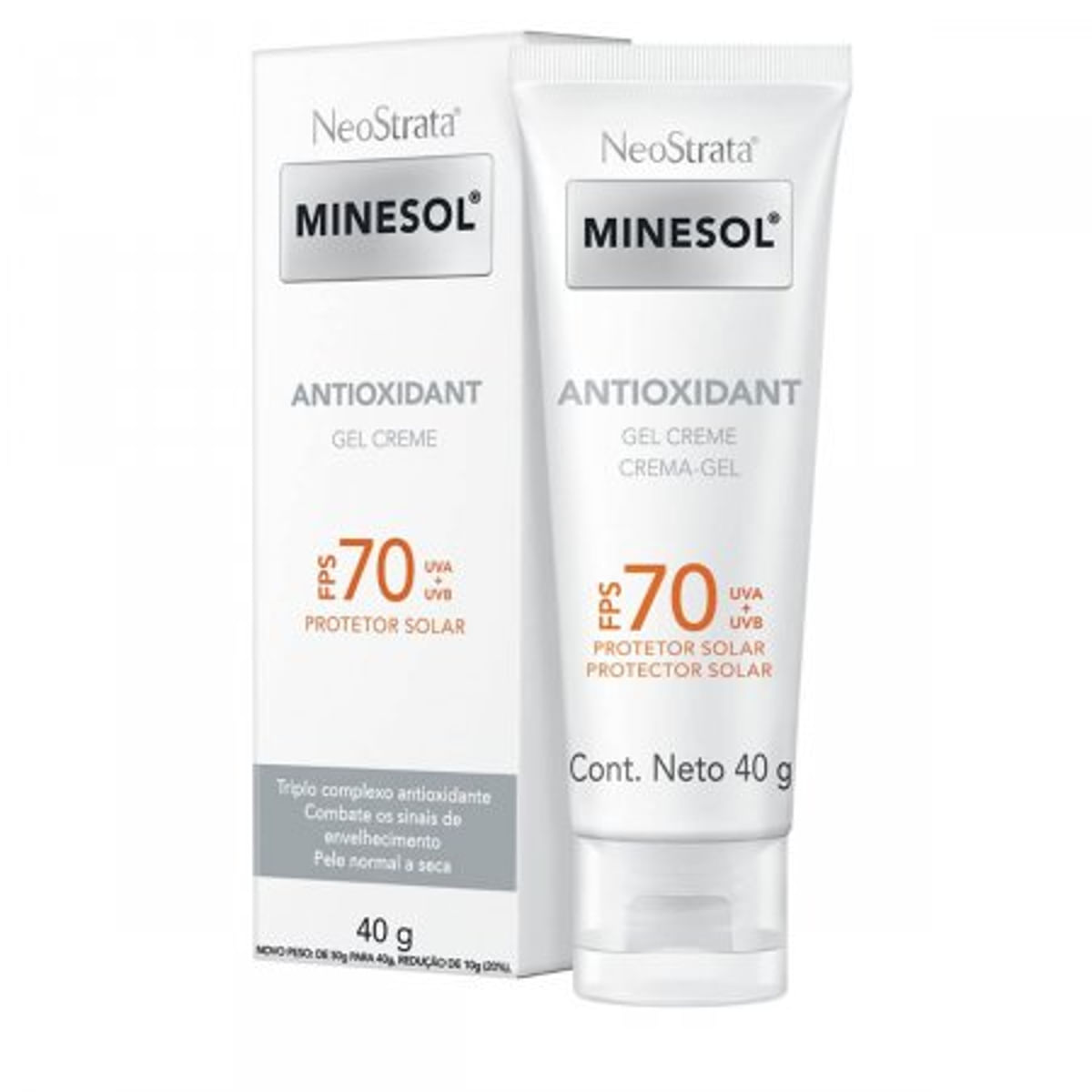 Pretetor Solar Facial FPS 70 NeoStrata Minesol Oil Control 40 g