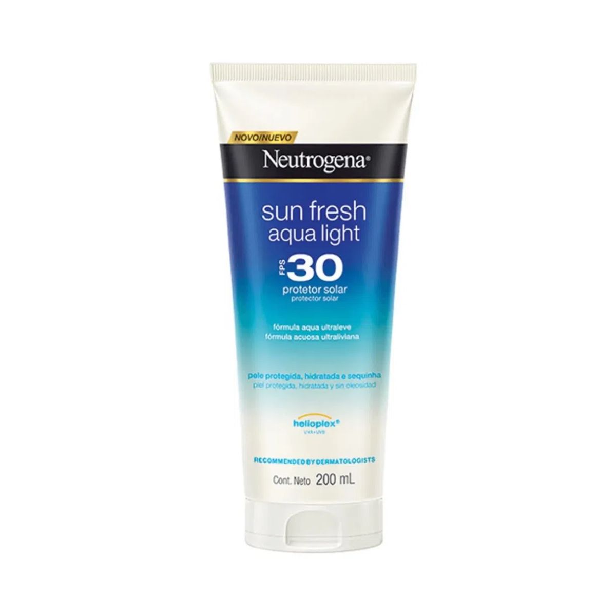 Protetor solar Neutrogena Sunfresh Aqualigh FPS 30 com 200 ml