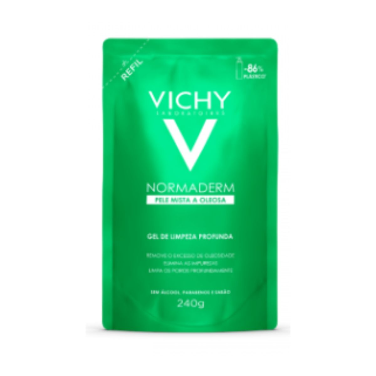 Refil Gel de Limpeza Profunda Vichy Normaderm com 240 g