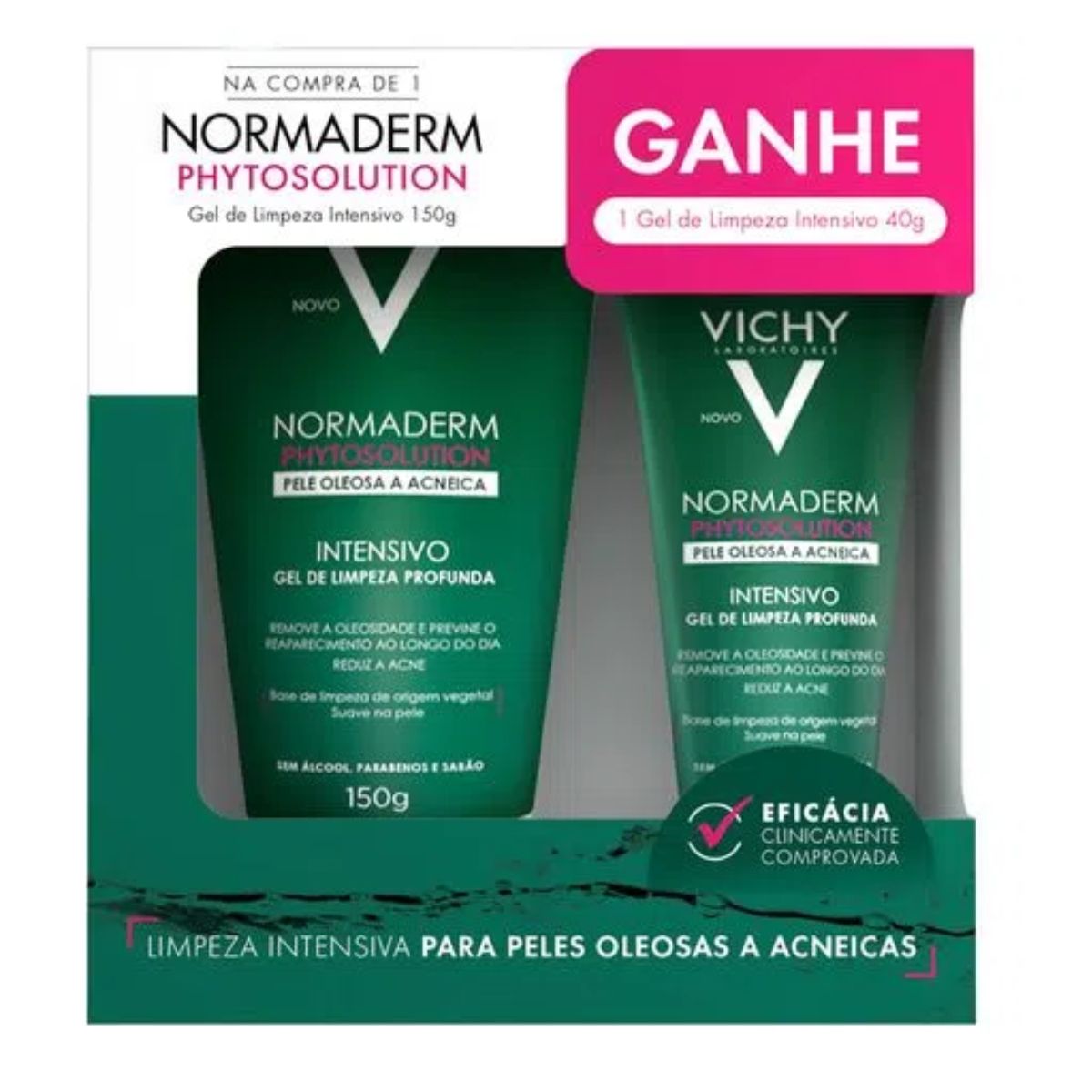 Gel de Limpeza Normaderm Phytosolution 150 g e 40 g