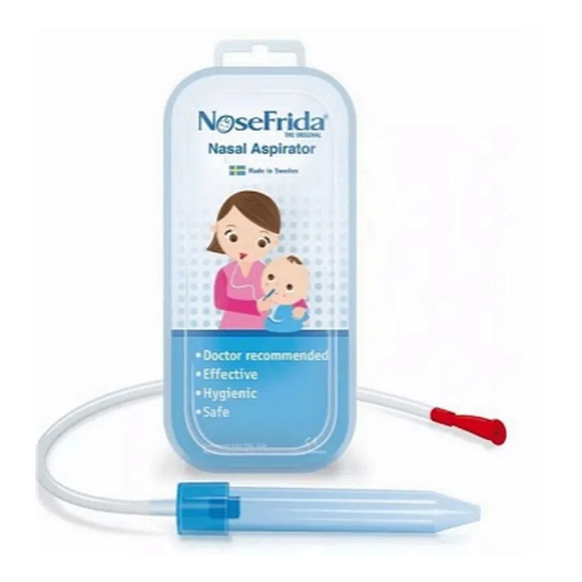 Aspirador Nasal Nosefrida Azul 0 a 3 Anos com 1 Unidade