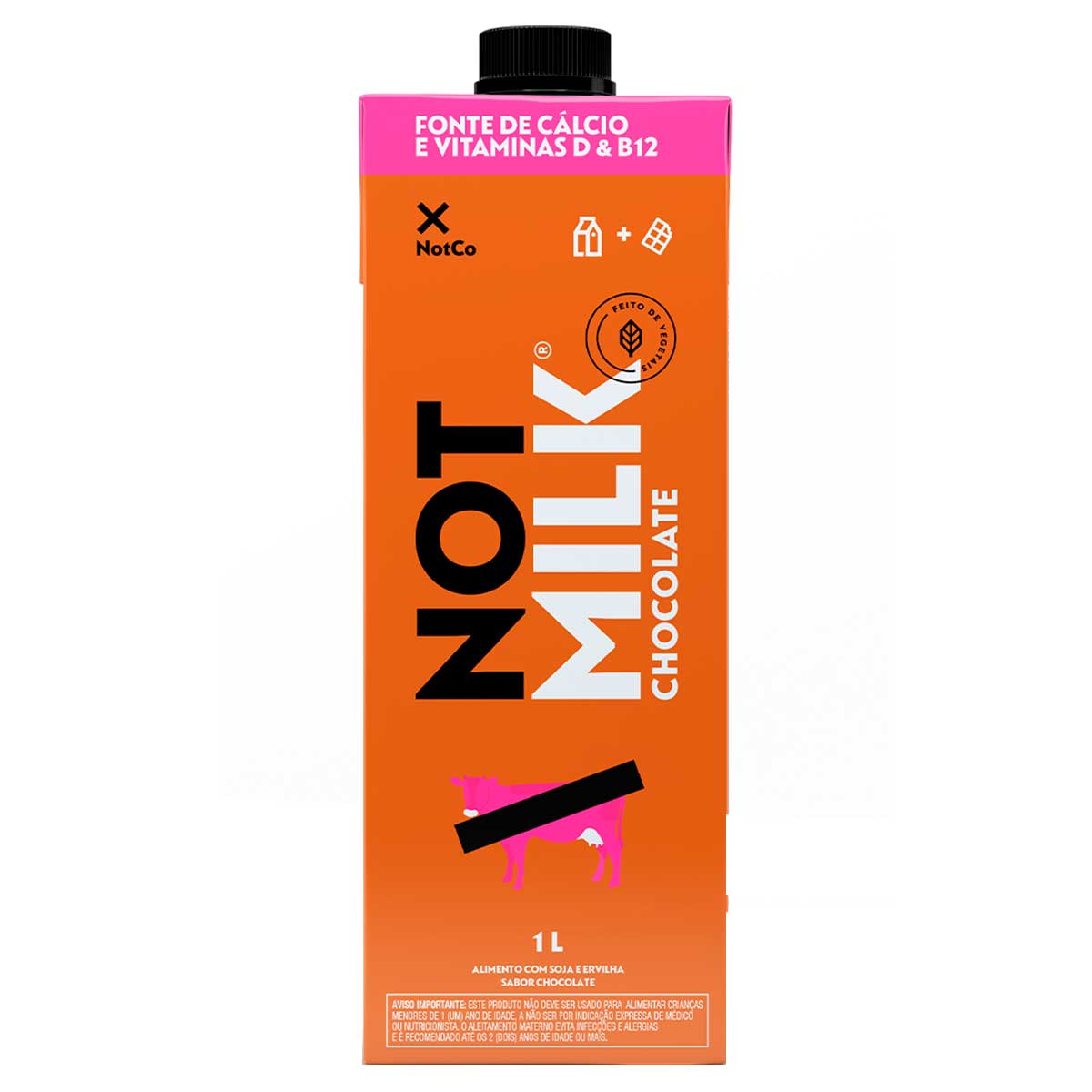 Not Milk Chocolate Leite Vegetal 1 L