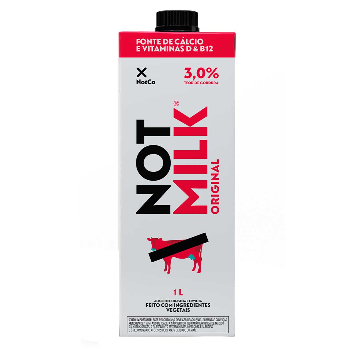 Not Milk Integral Leite Vegetal 1 L