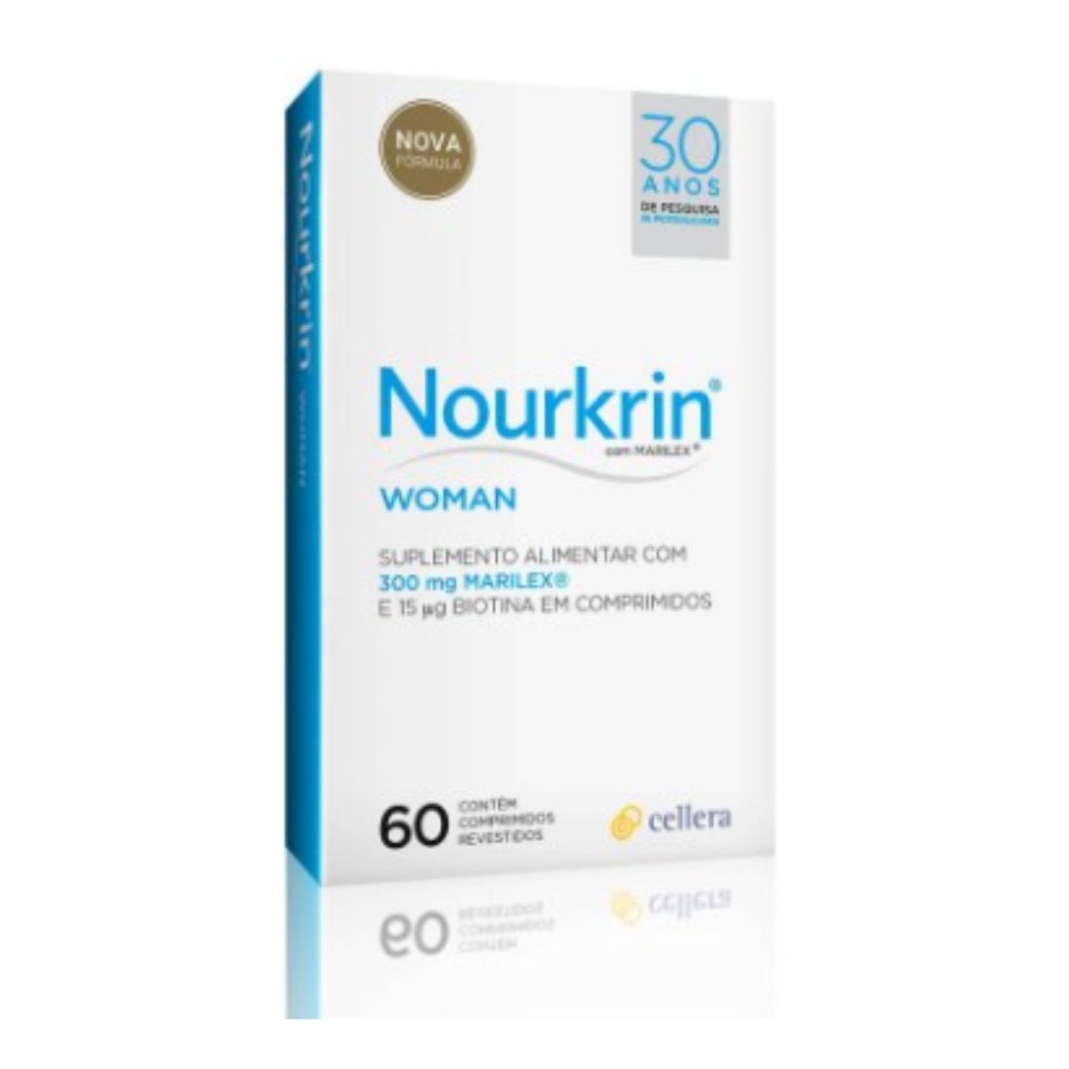 Suplemento Alimentar Nourkrin Woman com 60 Comprimidos