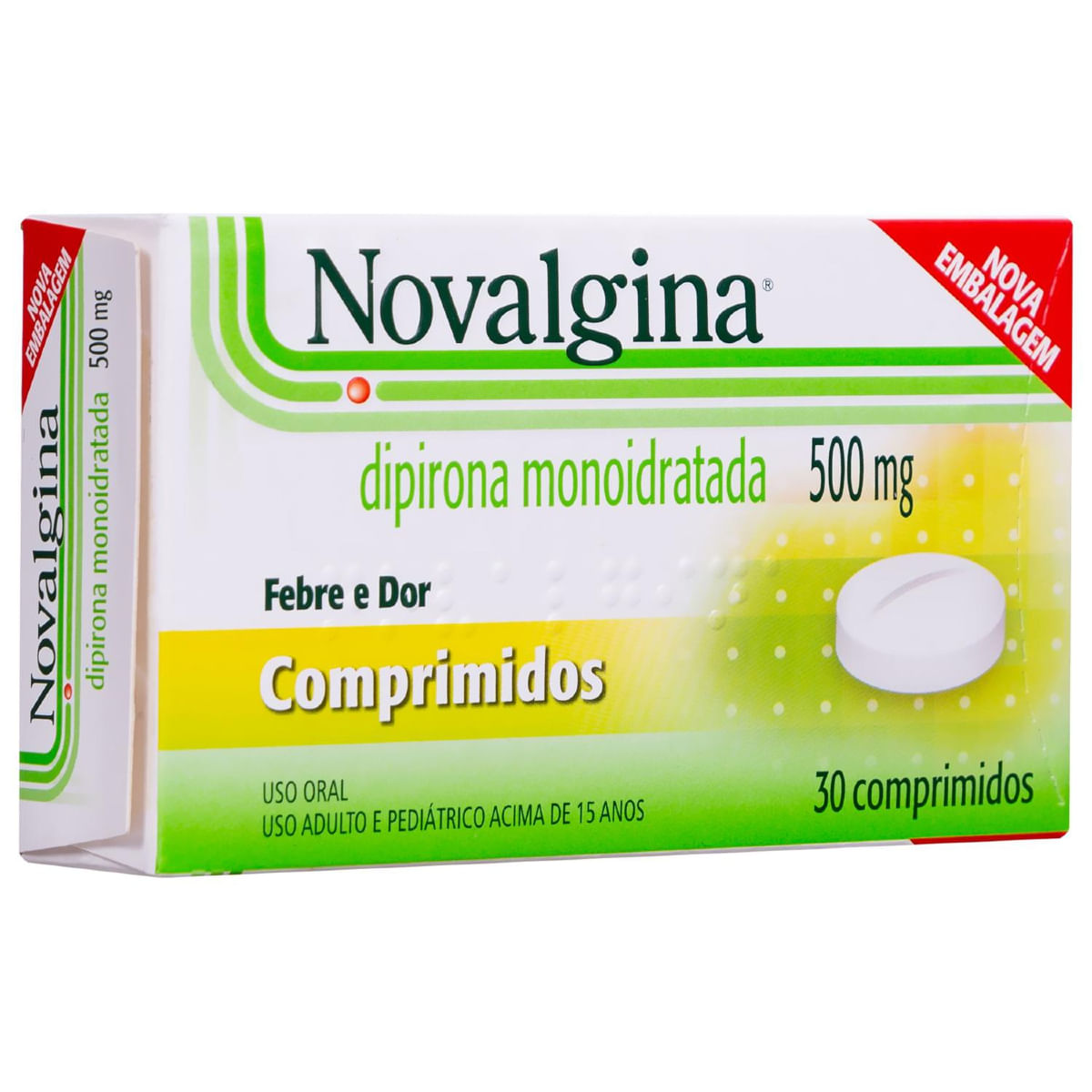 Novalgina 500 Mg 30 Comprimidos