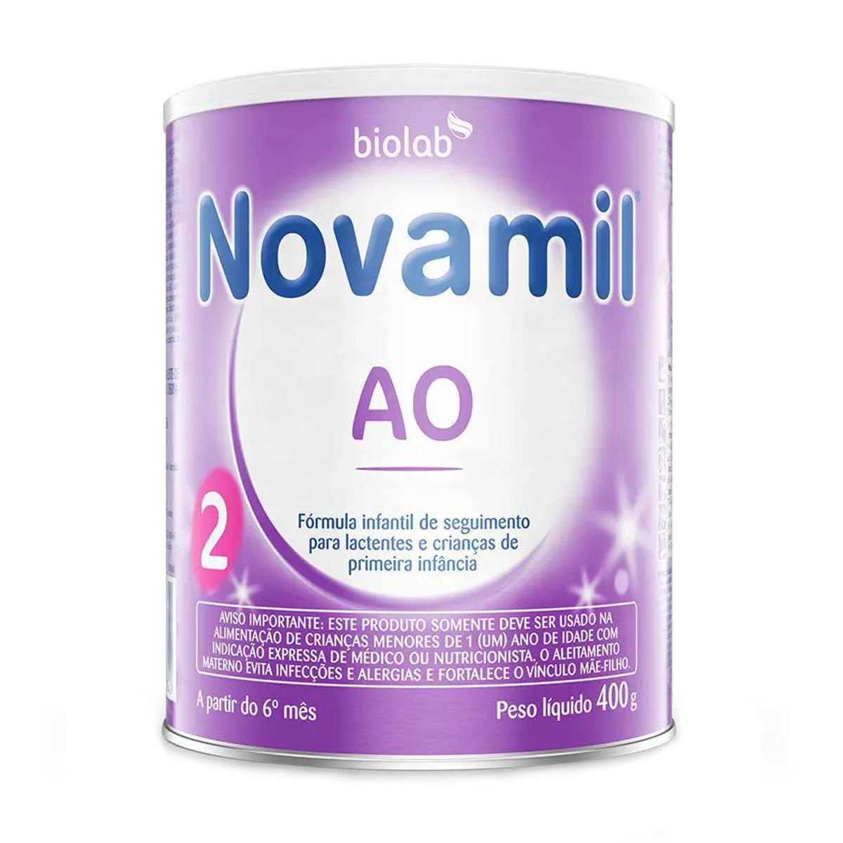 Fórmula Infantil Novamil AO2 400 g