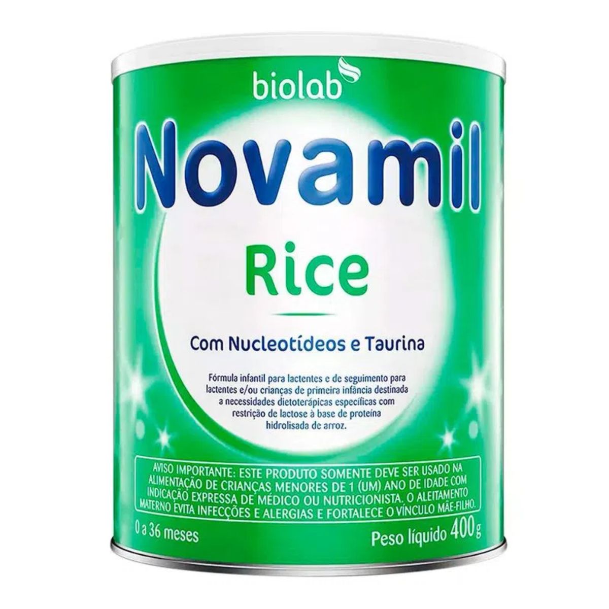 Fórmula Infantil Biolab Novamil Rice Com 400g