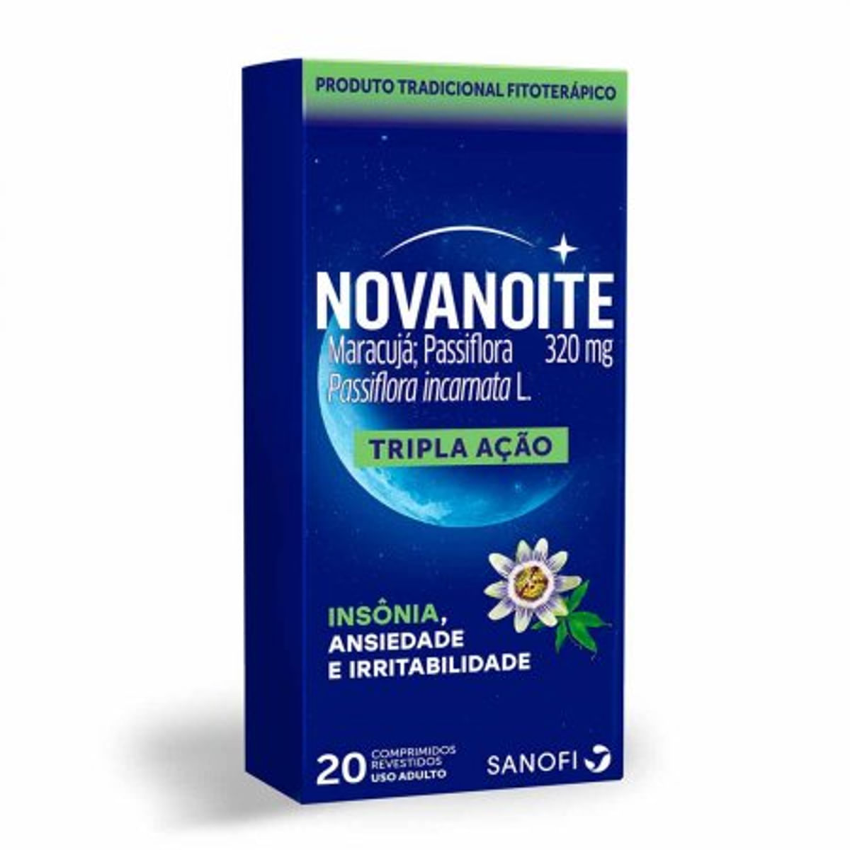 Novanoite Passiflora 320 mg com 20 Comprimidos