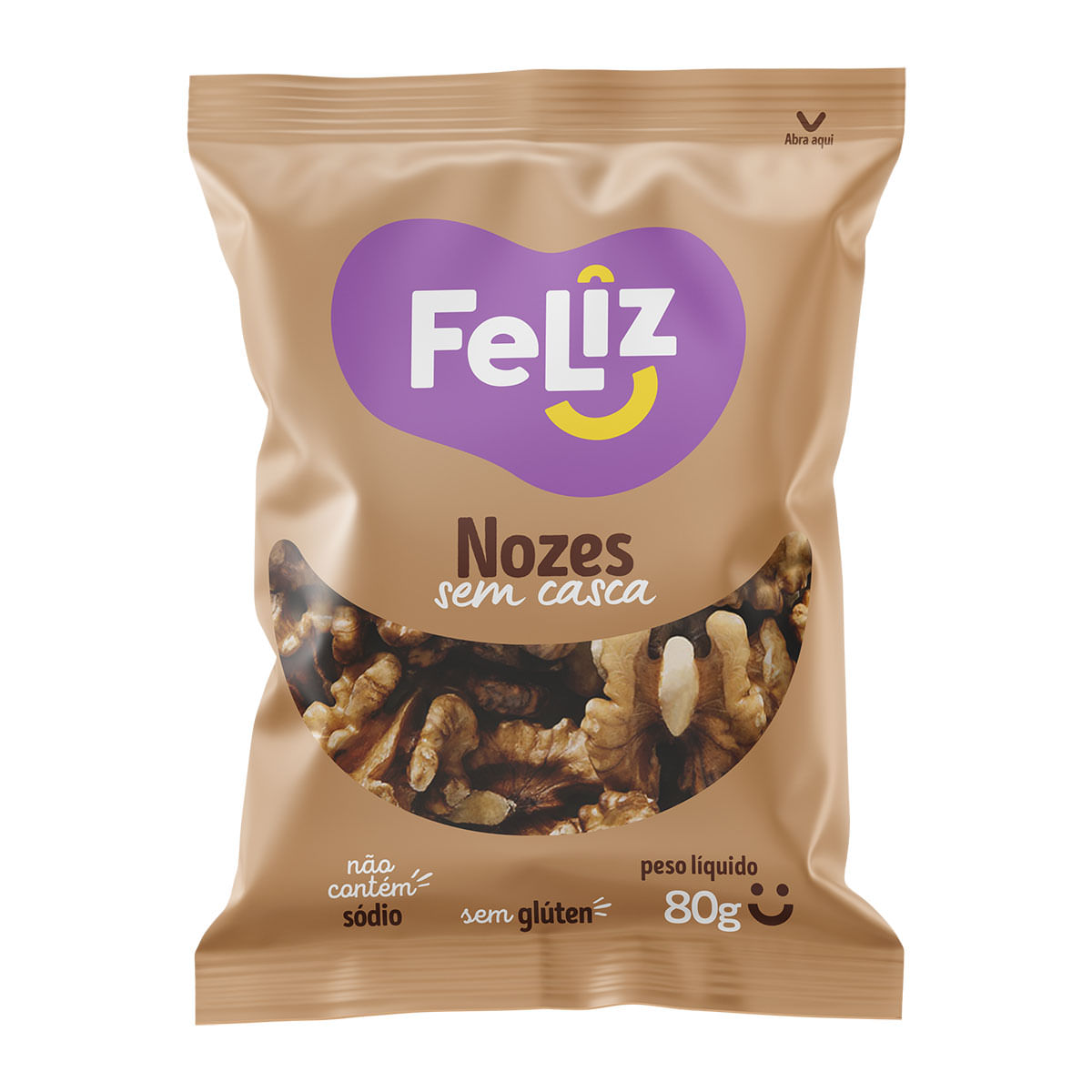 Nozes sem Casca Feliz 80 g