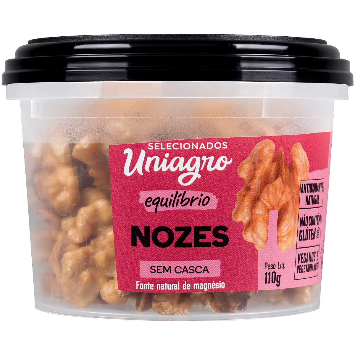 Nozes Inteiras sem casca Uniagro 110 g