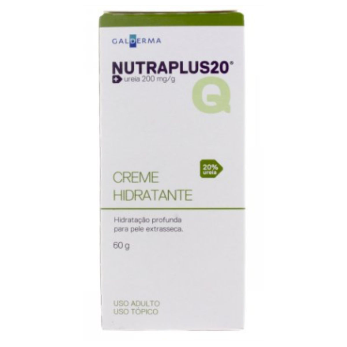 Creme Hidratante Corporal Galderma Nutraplus Pele Extrasseca 20% com 60 g