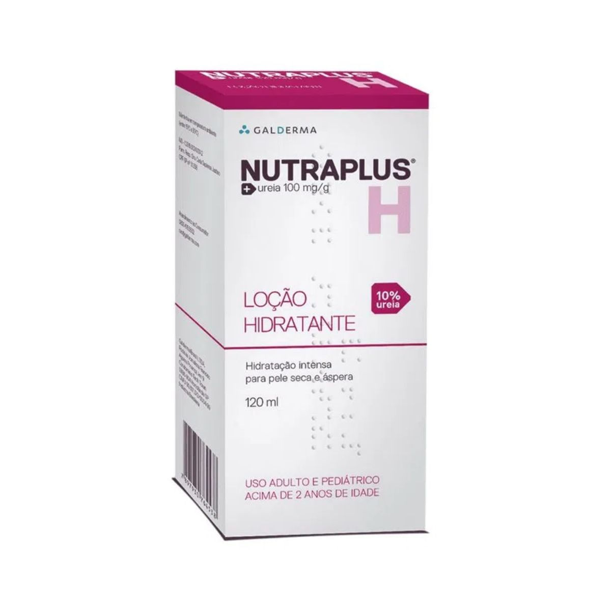 Loção Hidratante Nutraplus 10% Ureia Pele Seca e Áspera com 120 ml