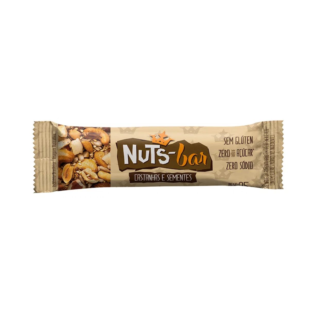 Barra Barra de Castanha e Sementes Nuts-Bar 25 g