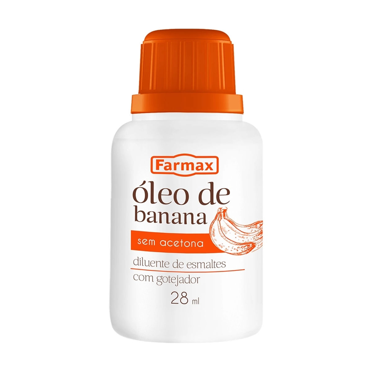 Óleo de Banana para Esmaltes Farmax 28 Ml