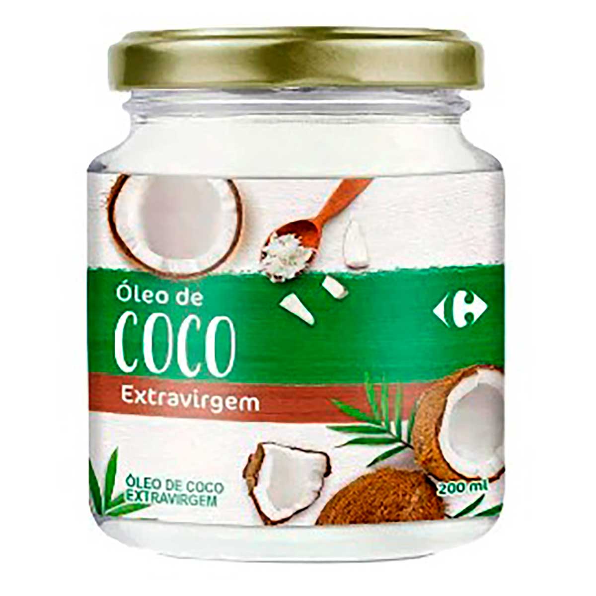 Óleo de Coco Extra Virgem Carrefour 200 ml