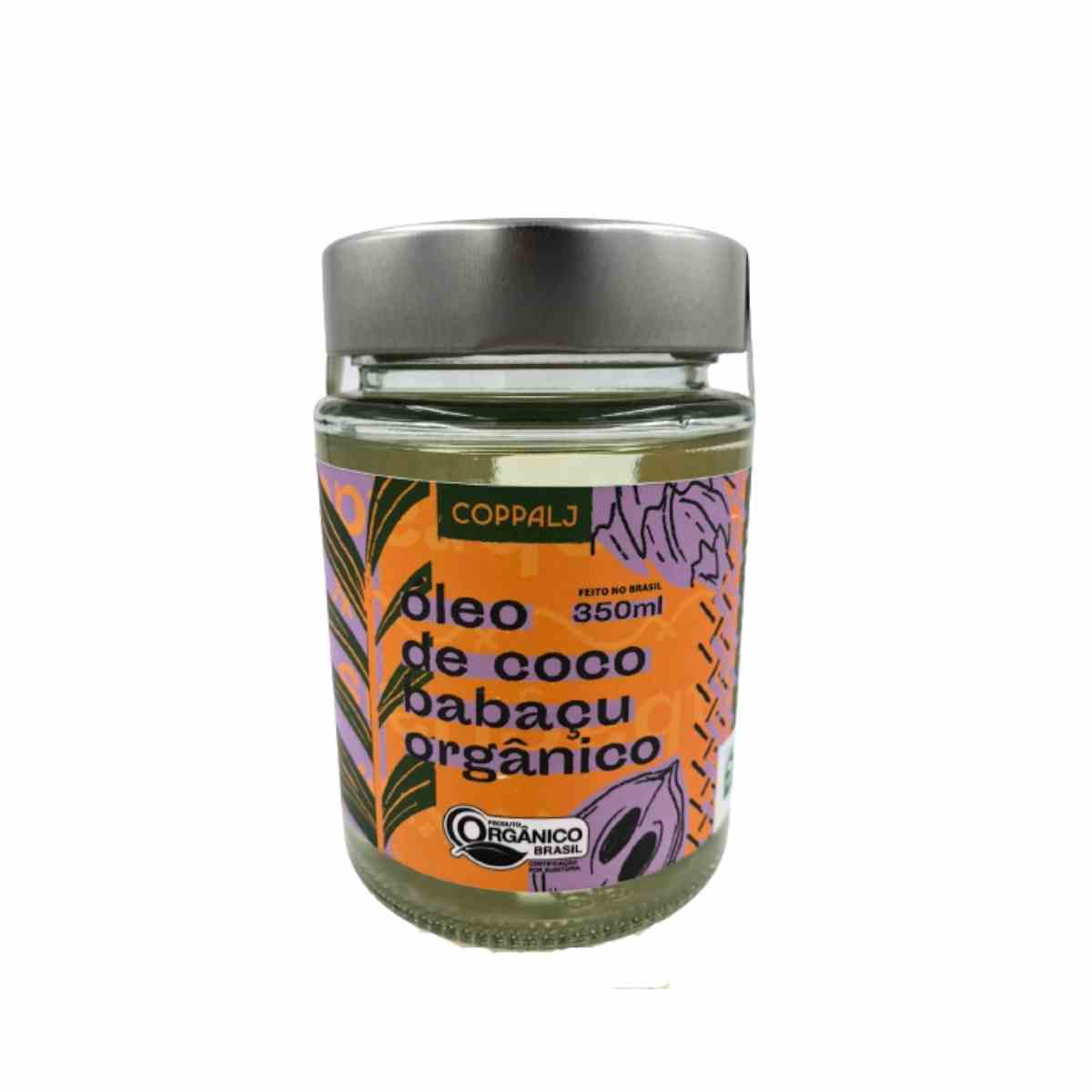 Óleo Orgânico Central Cerrado Coco Baba 350 ml