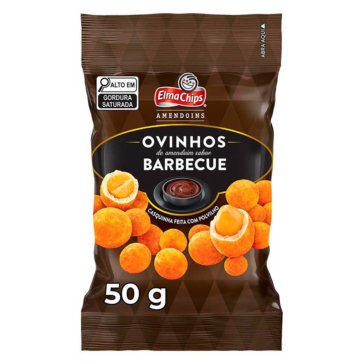 Ovinhos de Amendoim Barbecue Elma Chips 50g