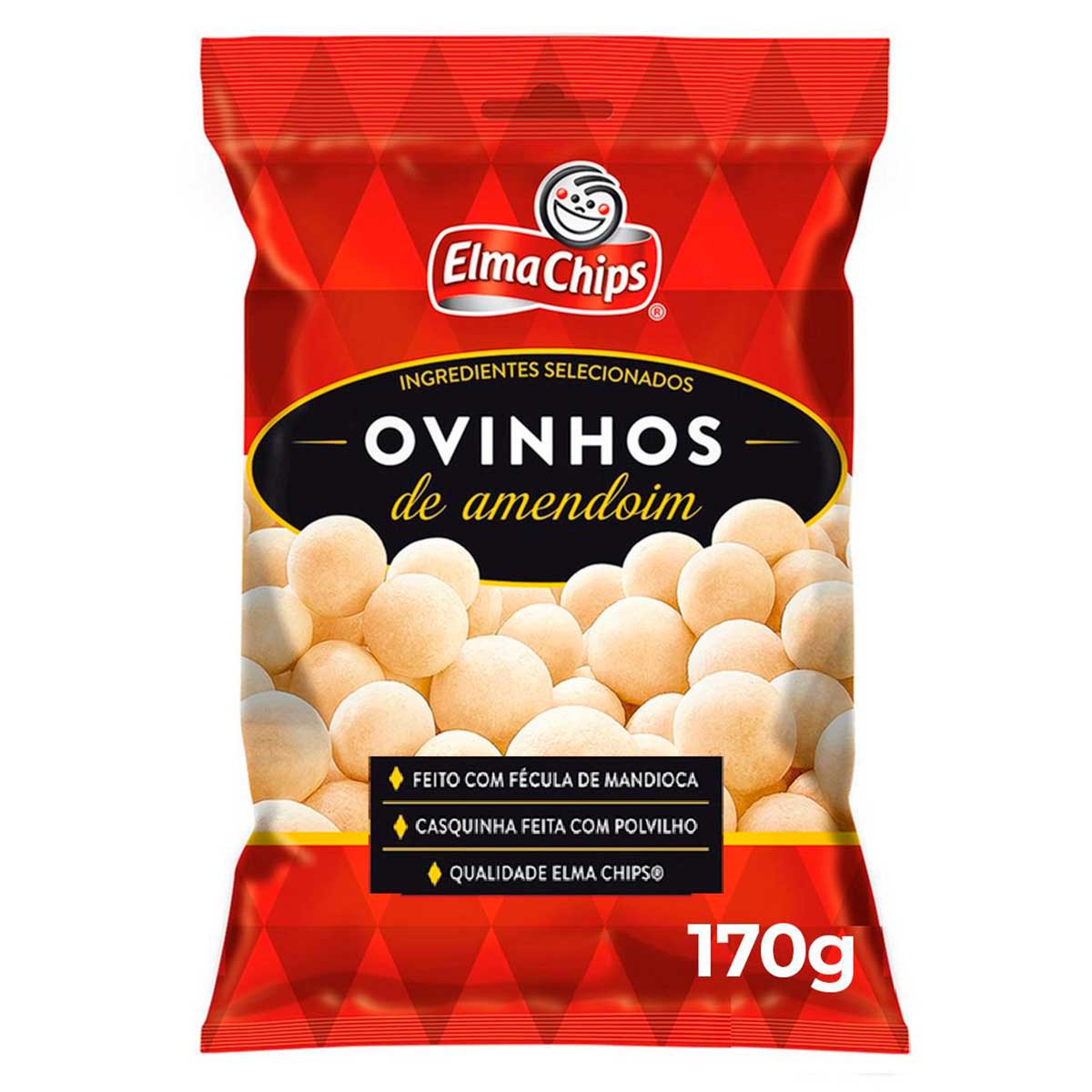 Ovinhos de Amendoim Elma Chips 170g