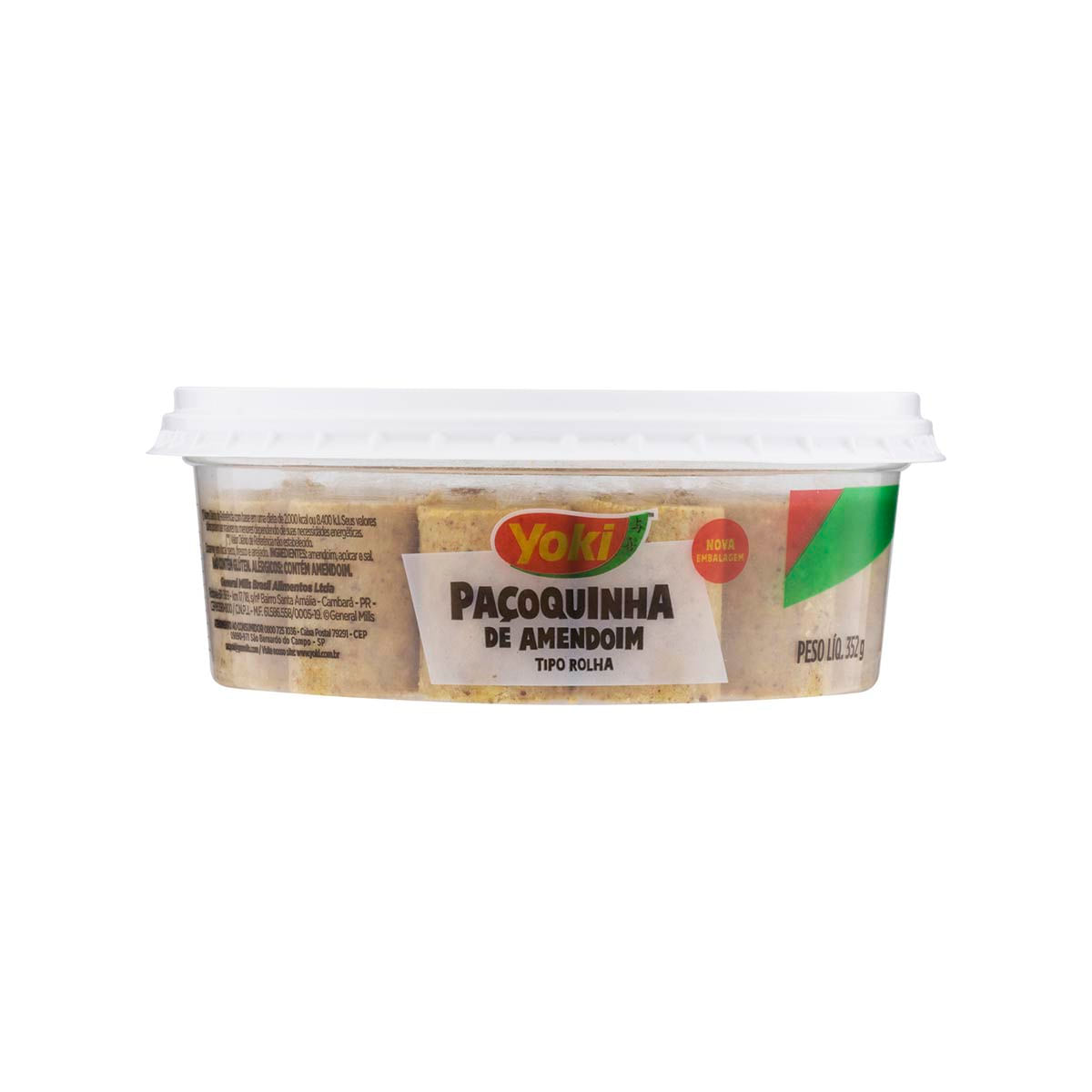 Paçoquinha Rolha Yoki 352g