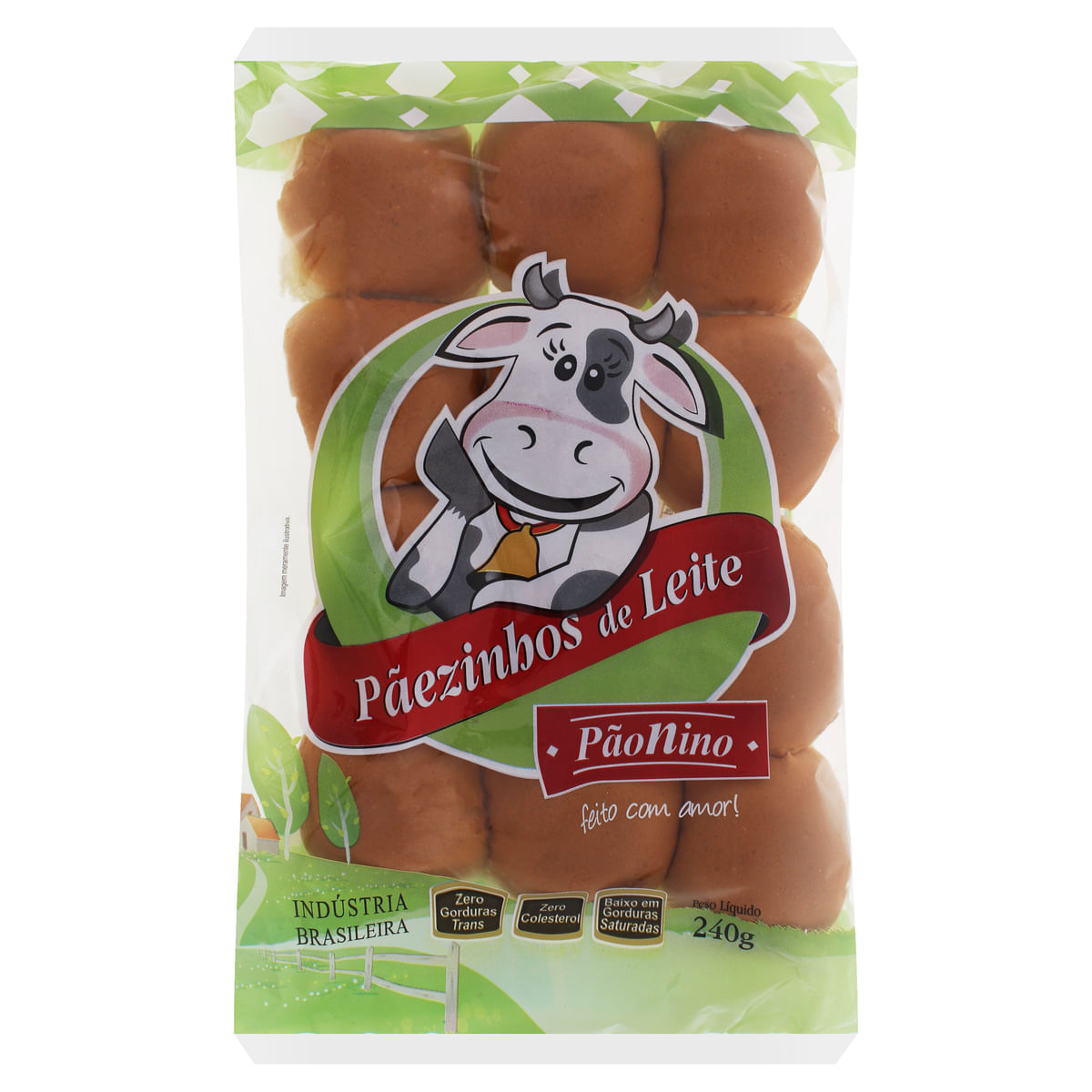 Pãezinhos Leite Nino 240 g