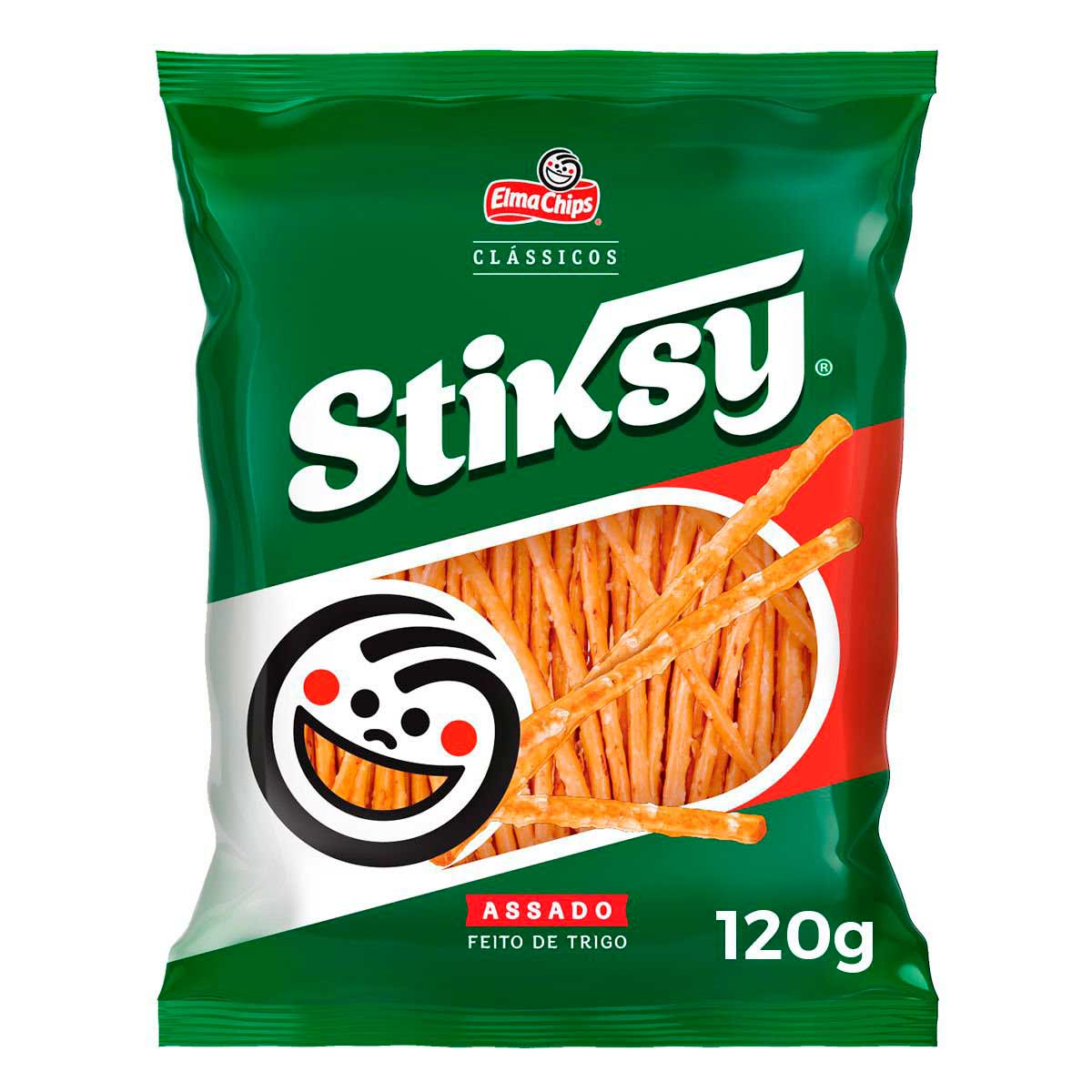 Palitinho Salgado Elma Chips Stiksy 120g