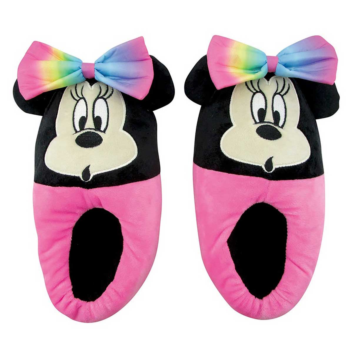 Pantufas Disney Feminina Minnie Rosa 36/37