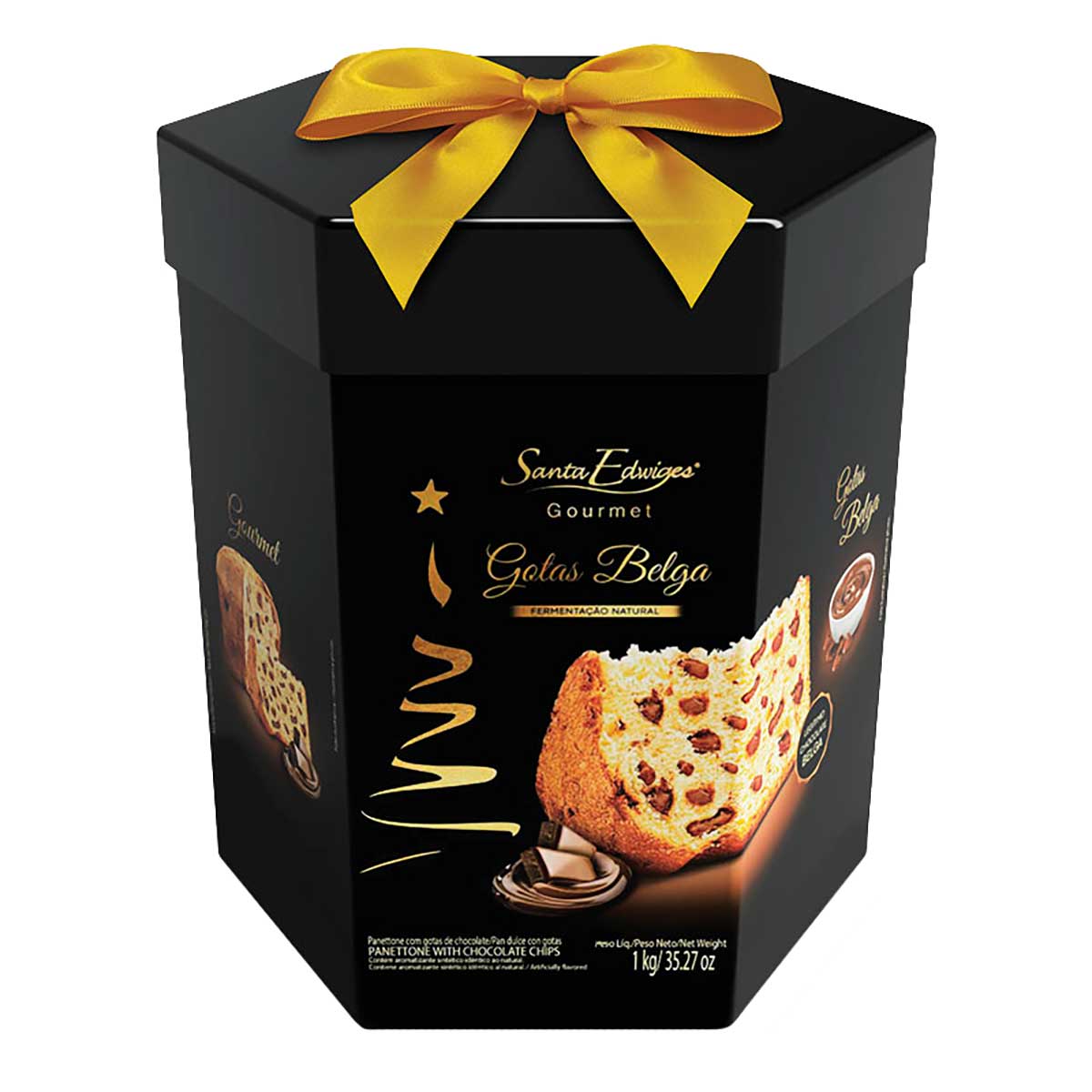 Panettone Chocolate Belga Santa Edwiges 1 Kg