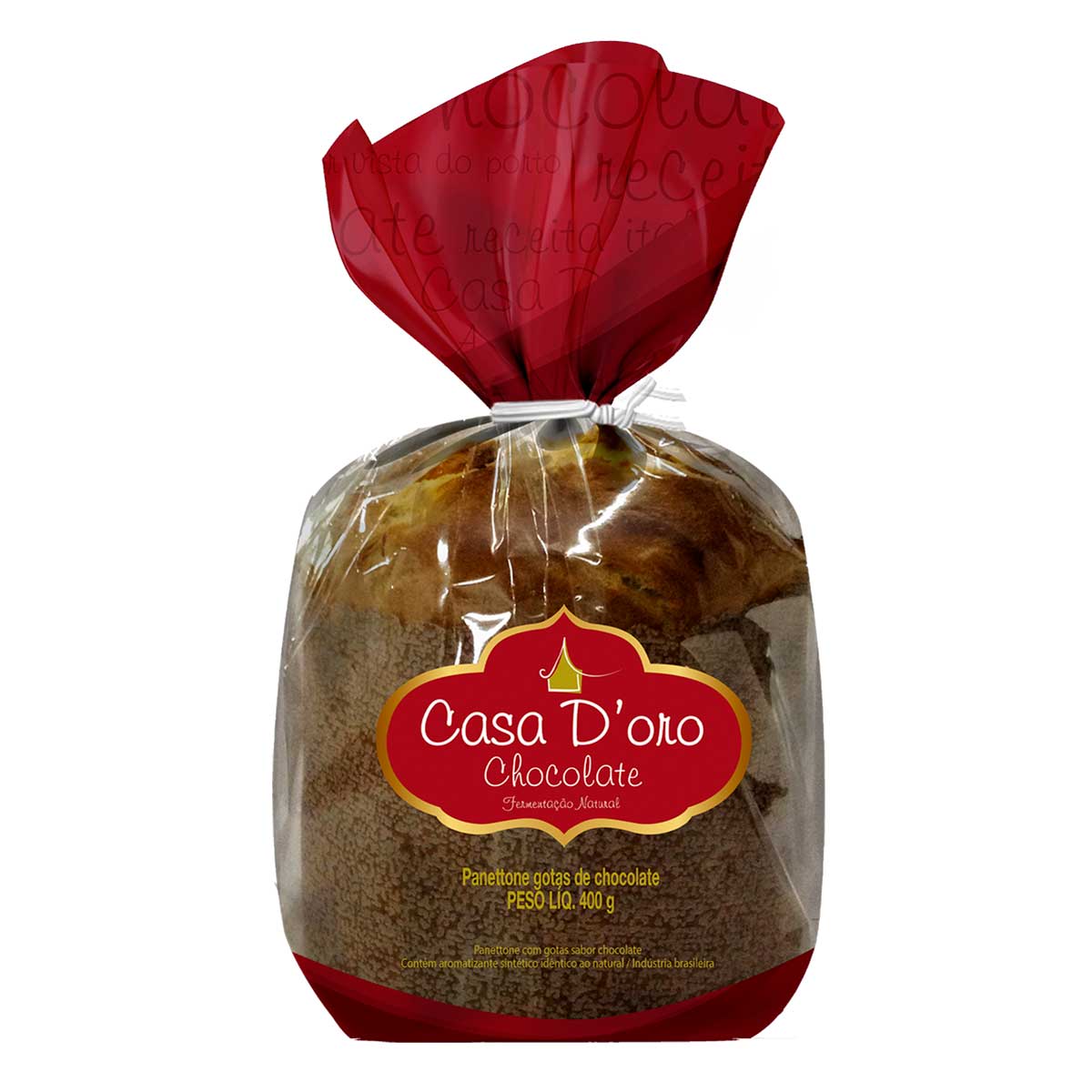 Panetone de Chocolate Santa Edwiges Casa Doro 400 g