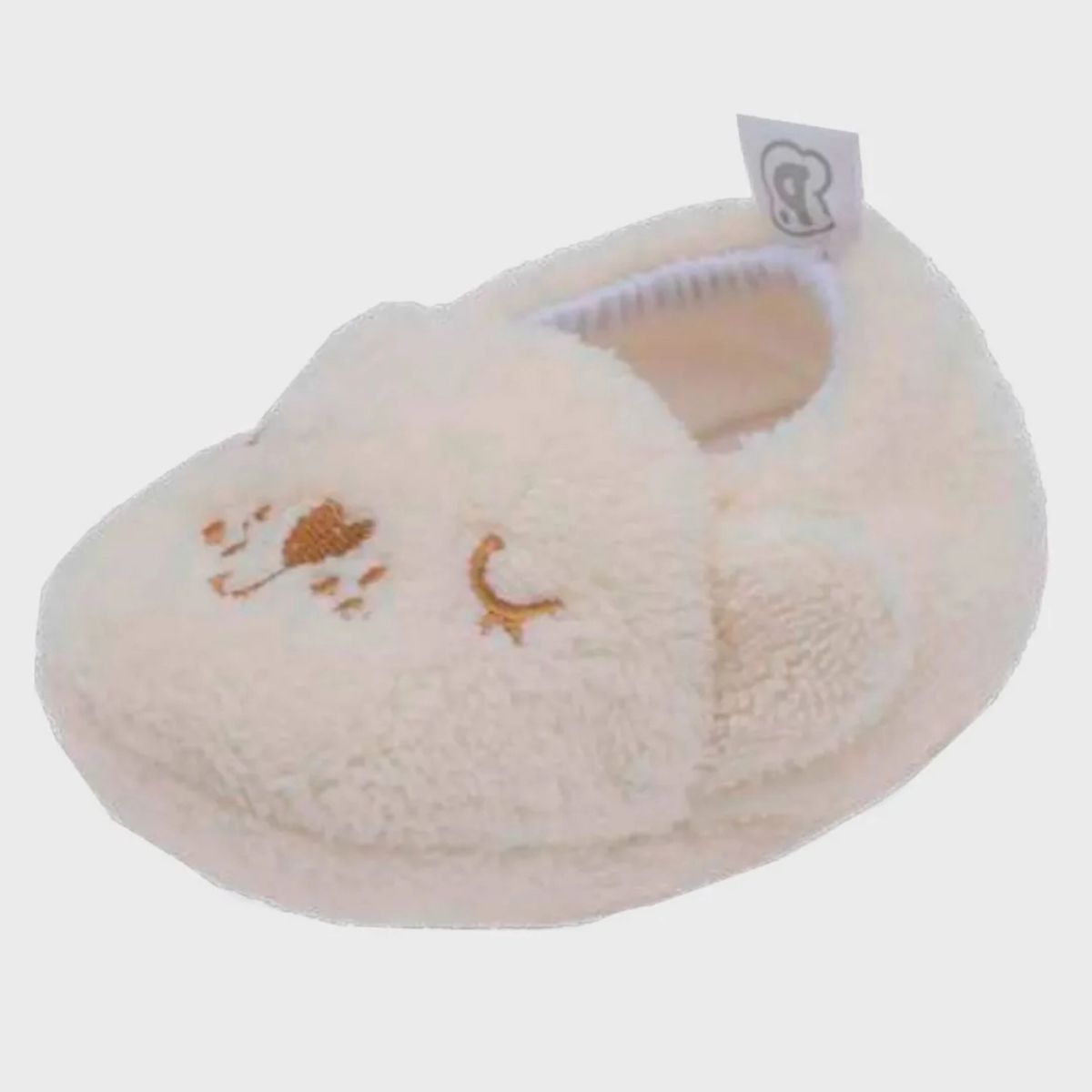 Pantufa Pimpolho Baby Bichinhos Bege