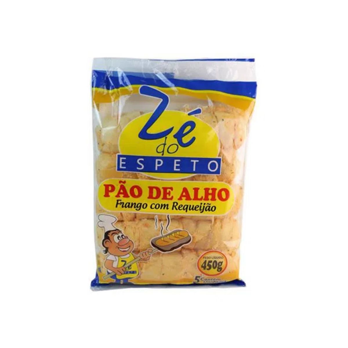 Pão de Alho Frango c/ Requeijão Zé do Espeto 450 g