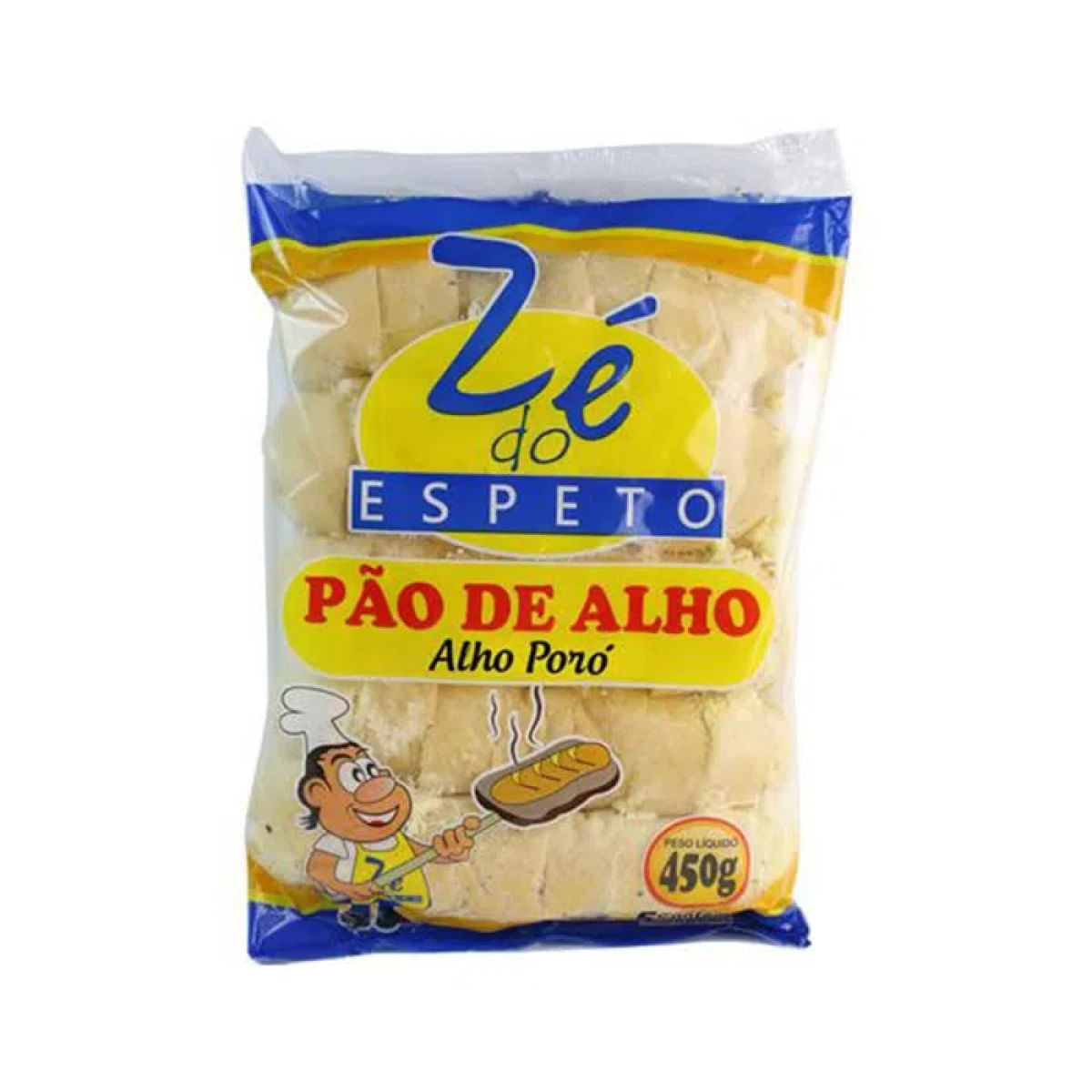 Pão Alho Zé Do Espeto Alho Poró 450 g