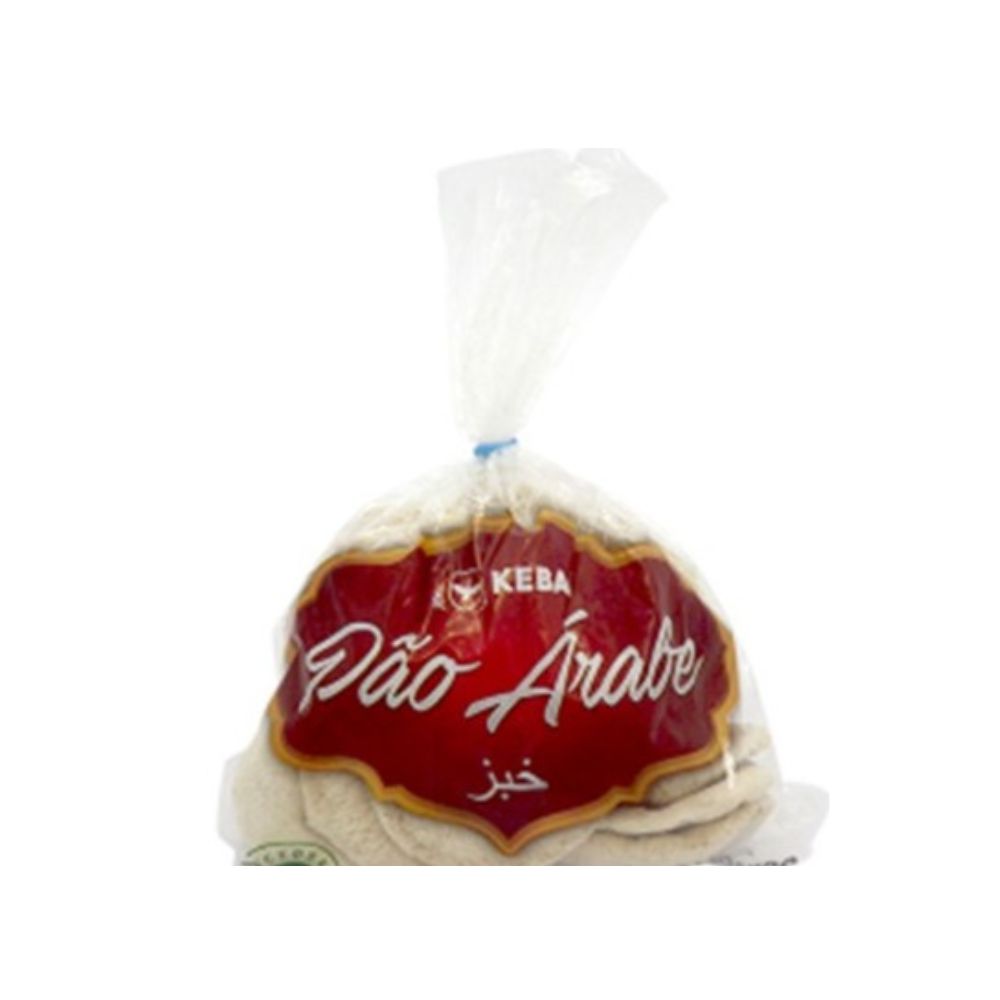 Pão Arabe Kebai Tradicional 230 g Pacote