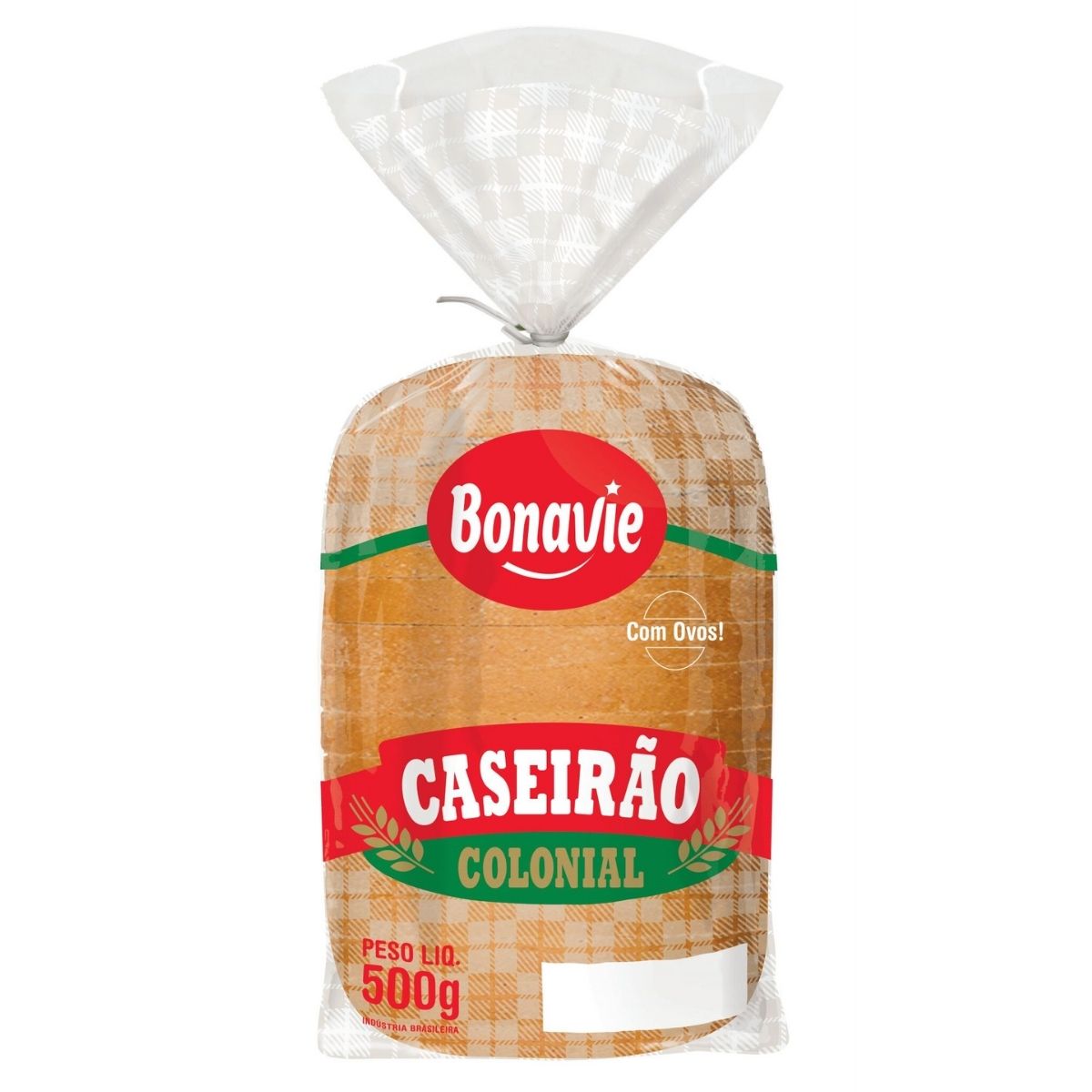 Pao Col Bonavie Caseirao 500 g