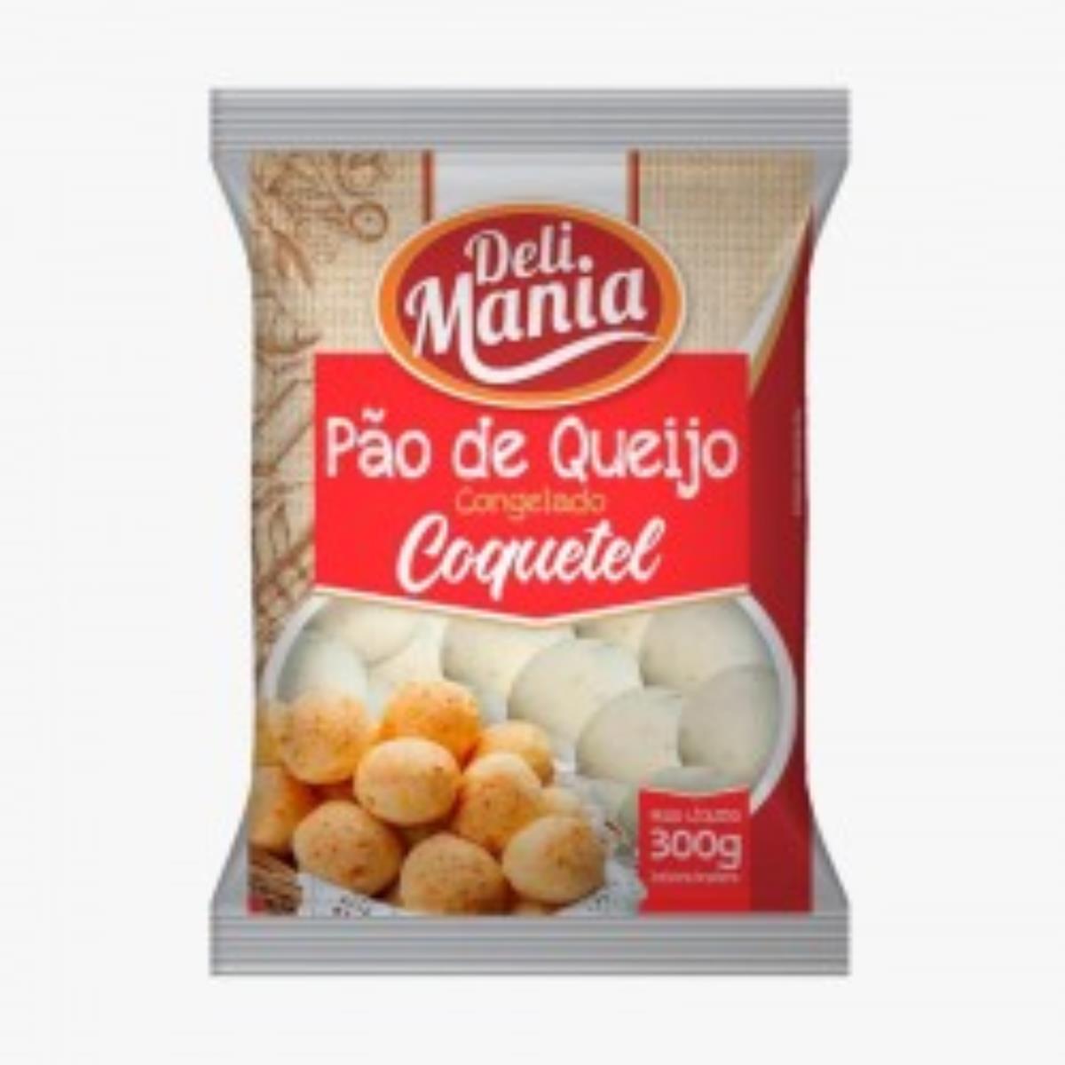 Pão de Queijo Coquetel Deli Mania Congelado Pacote 300 g